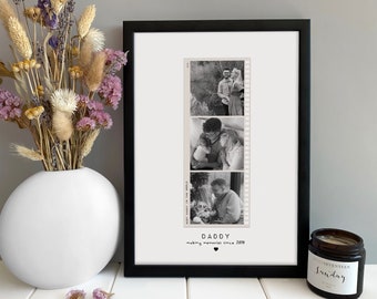 Personalised Fathers Day Photo Gift | Custom Print for Dad Birthday gift | Father's Day Gift for him Daddy - Photo Family Gift