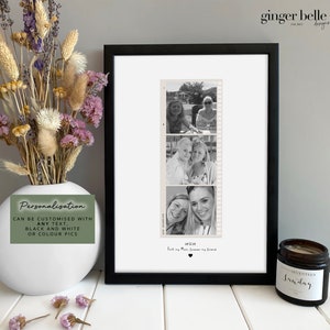 Personalised Birthday Gift for Mum / Nan - Photo Family Print | Unique Gift for Mom | Personalised Birthday Gift for Her, Nan Mum Mummy