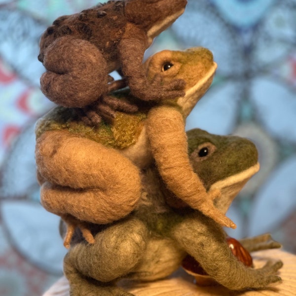 Woolly Warty Toads