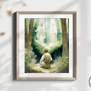 A Prophet's Call - Joseph Smith's First Vision in the Sacred Grove, LDS ...