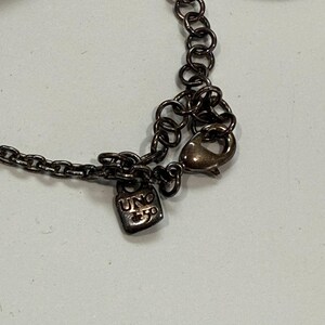 Collar alma UNO de 50 MRS BEGUM en metal revestido de plata y cristales facetados imagen 7