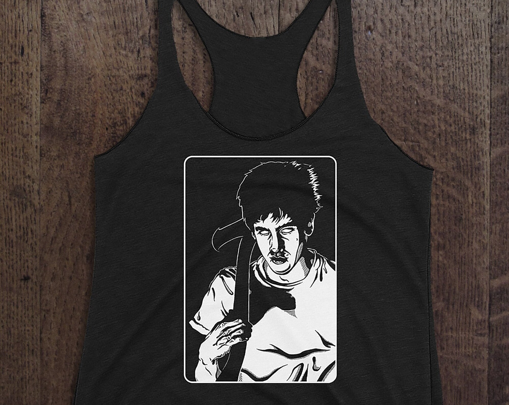 DARKO  Ladies Tri-Blend Racerback Tank Top