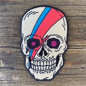 ZIGGY SKULLDUST – Embroidered Iron-On Patch