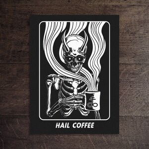 HAIL COFFEE – Art Print