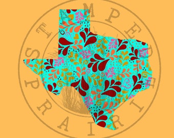 FIESTA TEXAS Sublimation Dtf Dtg PNG
