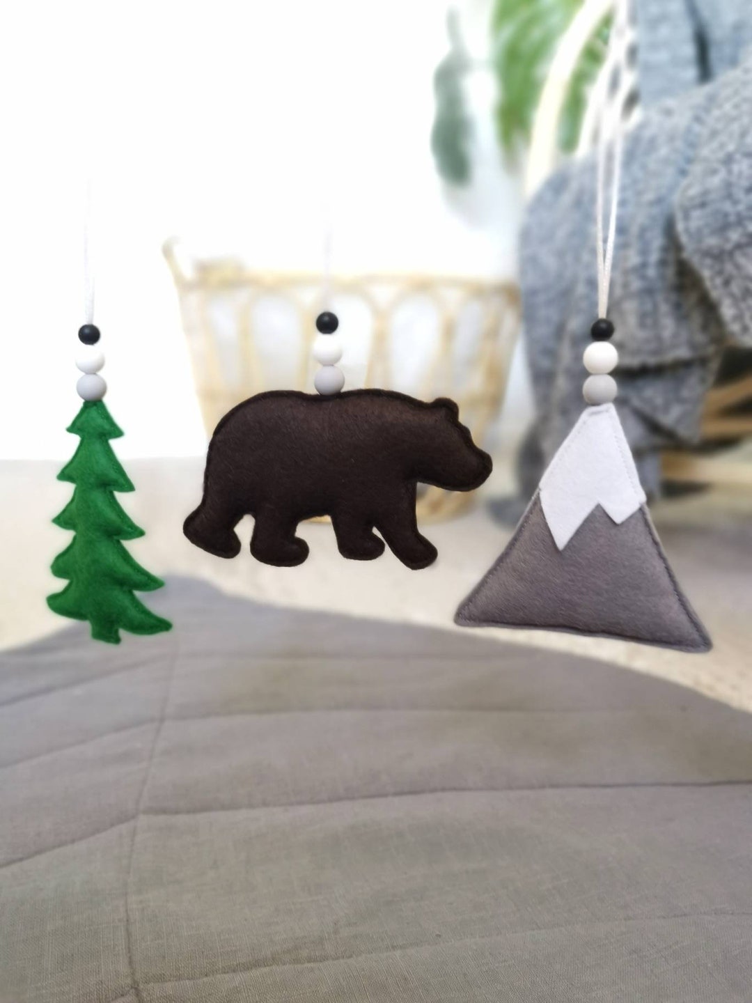 Rocking Potato Felt Terrain -1 Themed Hanging Toys – Baby Toy Accessories main image 1