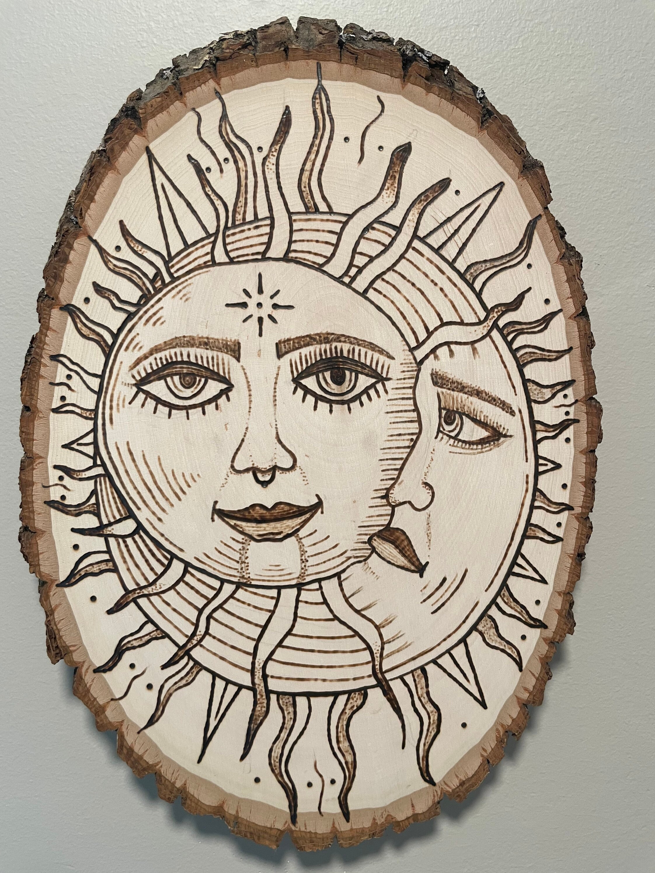 Sun & Moon Wall Hanging Etsy