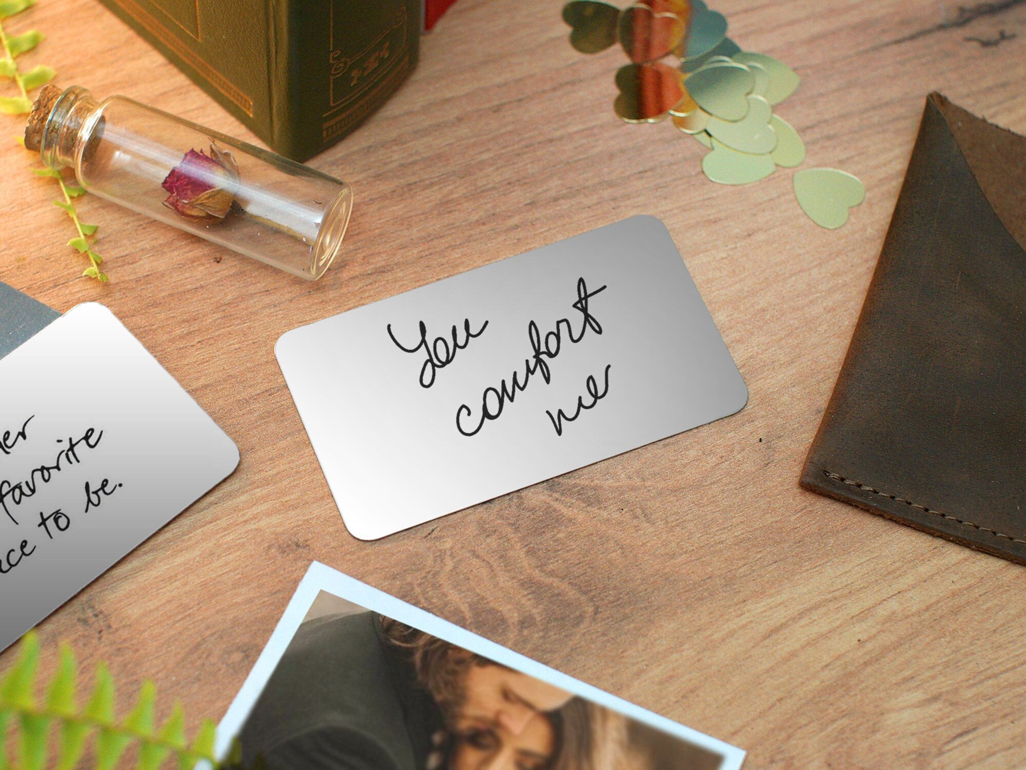 Engraved Wallet Card