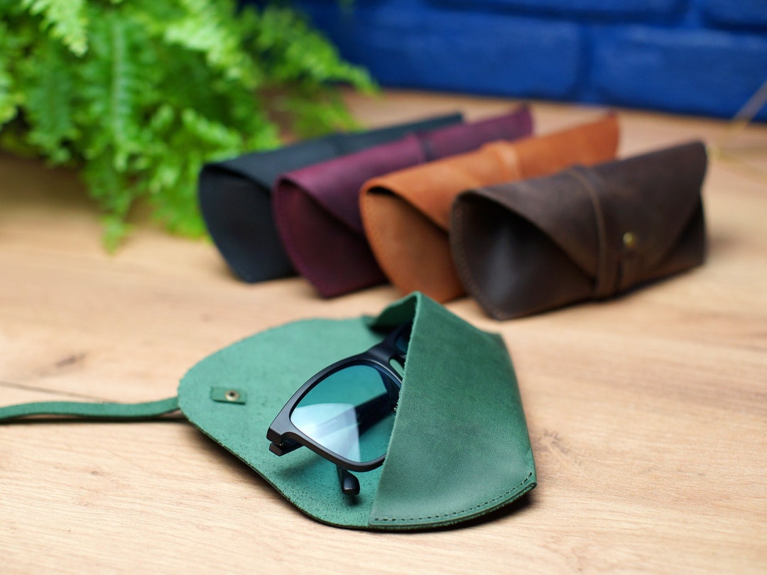 Custom Glasses Case, Monogrammed Sunglasses Sleeve, Engraved Eyeglasses