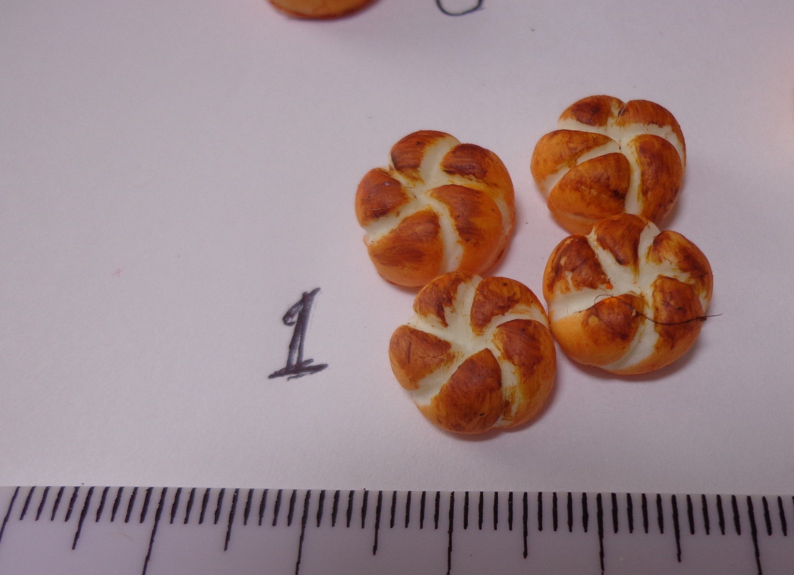 112 Scale Hand Made Breads Dolls House Miniature Bakery Etsy