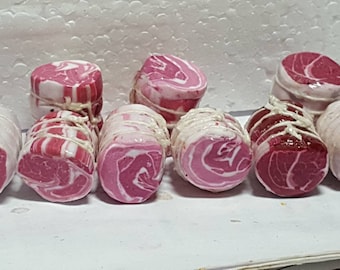 1;12 Scale Raw Pork ,Beef Doll house Miniature butcher , shop