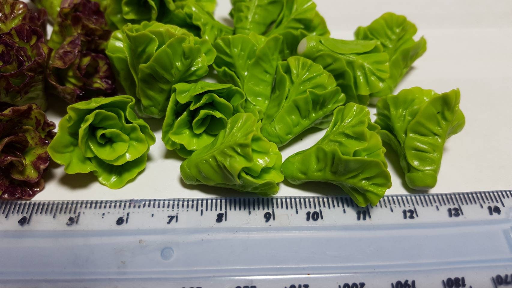 1:12 Scale  Single Green Lettuce 
