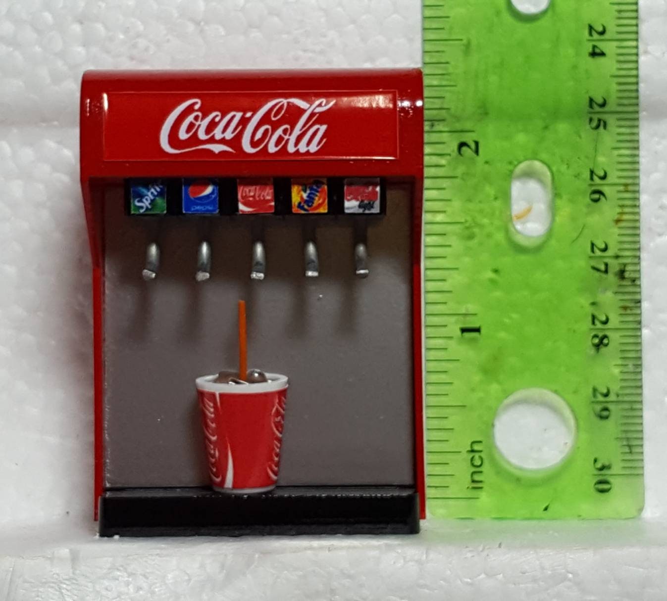 Coke Dispenser Machine Soda Dispenser Machine Dollhouse Etsy UK