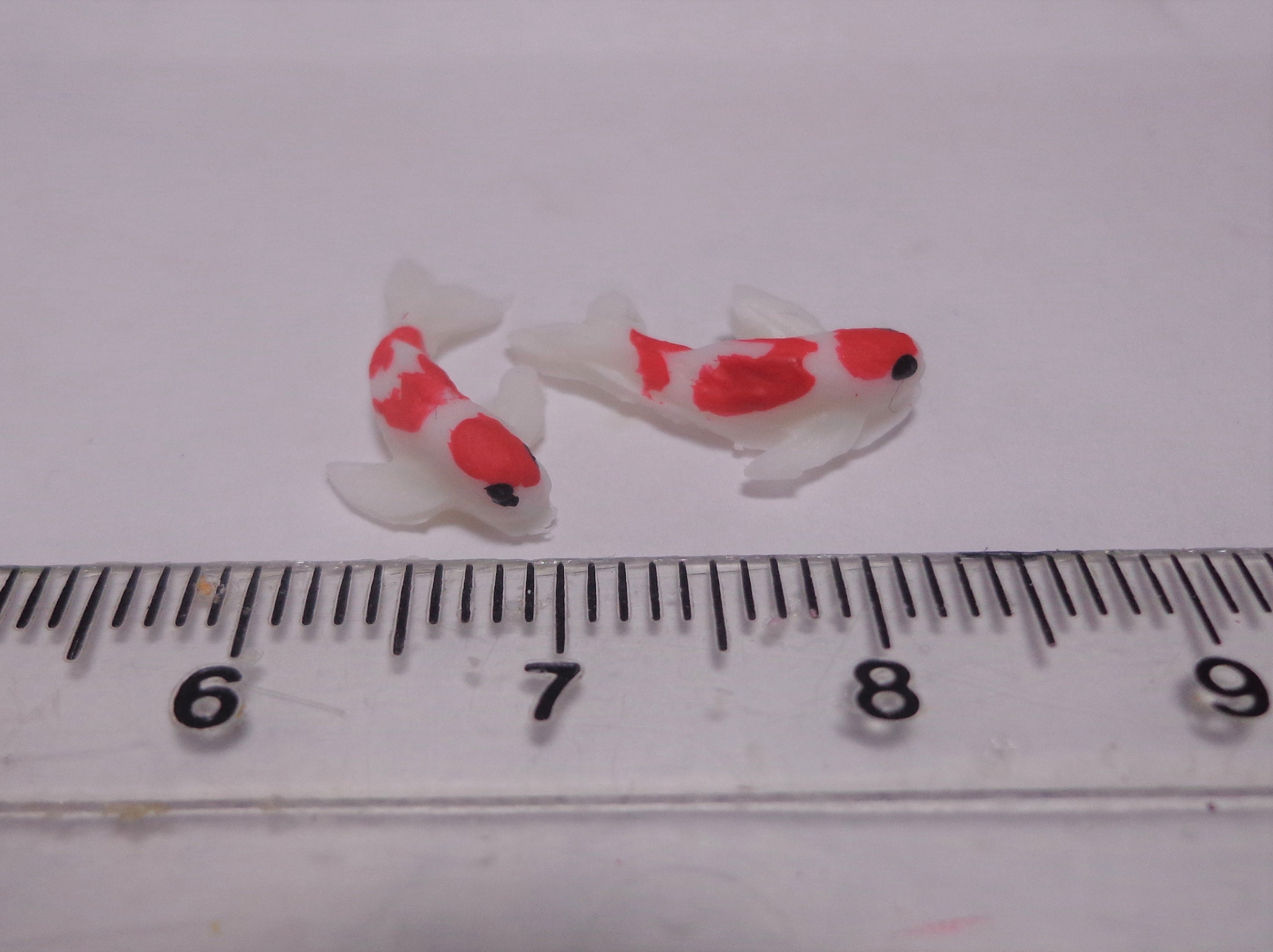 112 Scale Hand Made Koi Carp Miniature Fish Garden pet Etsy UK