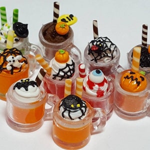 1;12 Scale  Fancy Halloween Drink  Doll House Miniature food