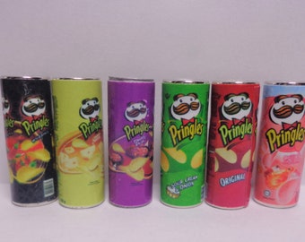 Pringles Miniature, Shopping Miniature, Miniature Toy, Dolls House food, Toy Food, Dolls house Accessories