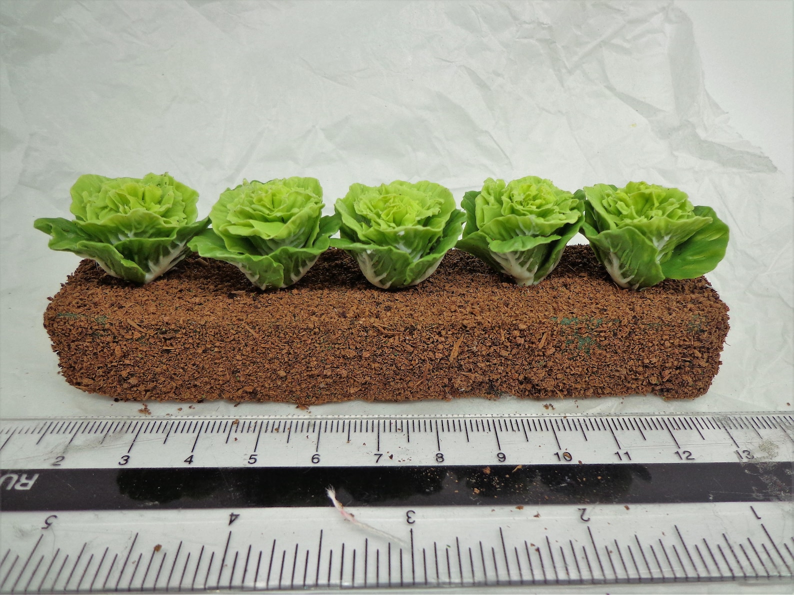 1:12th Scale Growing Lettuce Dolls House Miniature Garden - Etsy