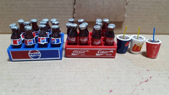 Miniatura Per Casa Delle Bambole, Bottiglia Da 2 Litri Di Coca - Foto 2