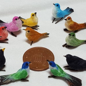 1:12 Scale Handmade Bird Dolls house miniature animal