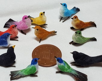 1:12 Scale Handmade Bird Dolls house miniature animal