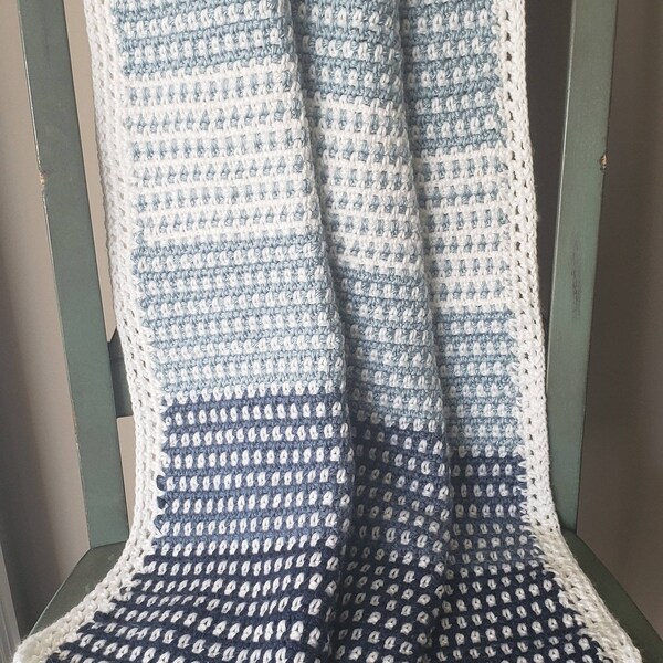 Ombre Baby Blanket Etsy