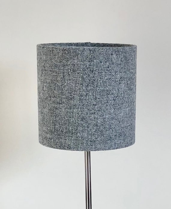 Harris Tweed Lampshade Grey Lampshade Lamp Shade Harris Etsy