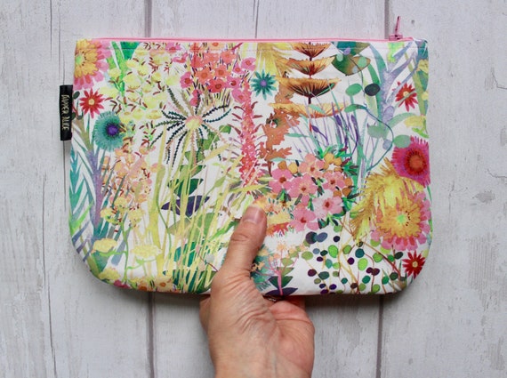 Liberty Tresco Floral Print Makeup Bag or Pencil Case. Pretty - Etsy UK