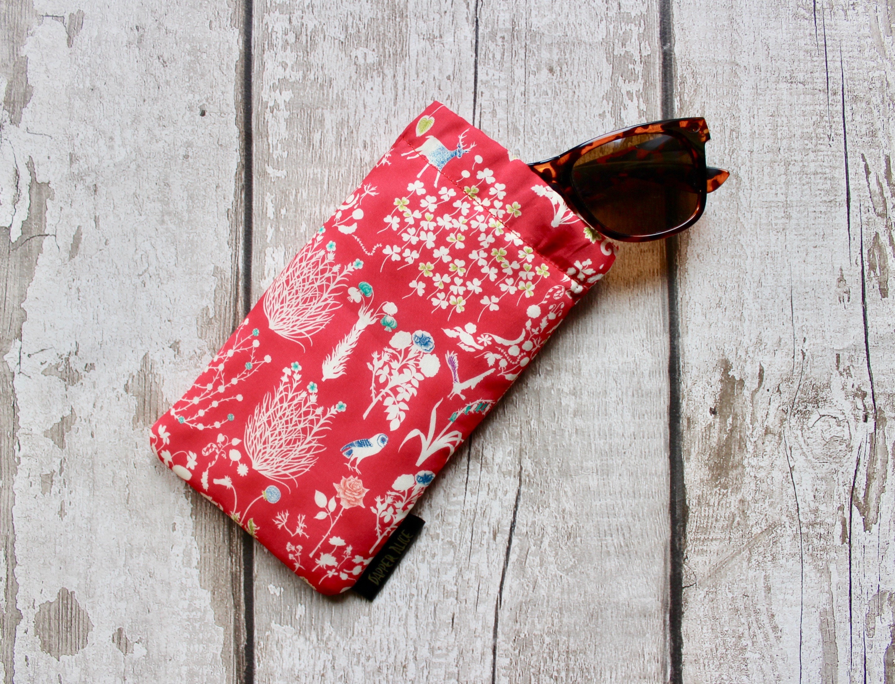 Liberty 'Yoshi' Sunglasses Case. Large Padded Glasses Etsy