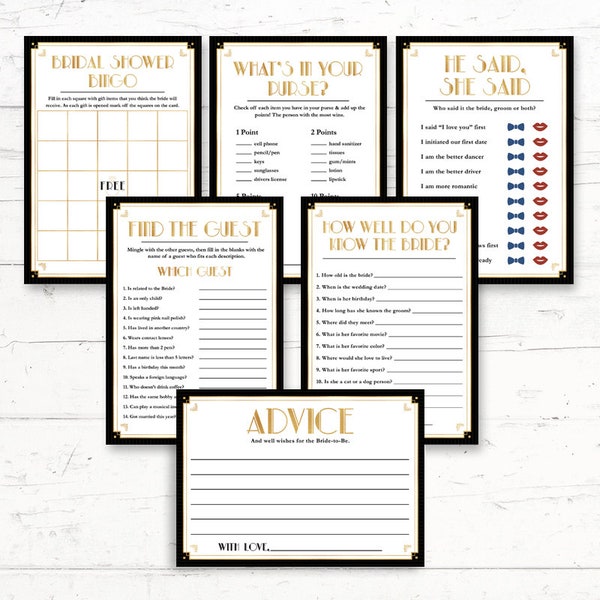 Roaring 20s Wedding - Etsy