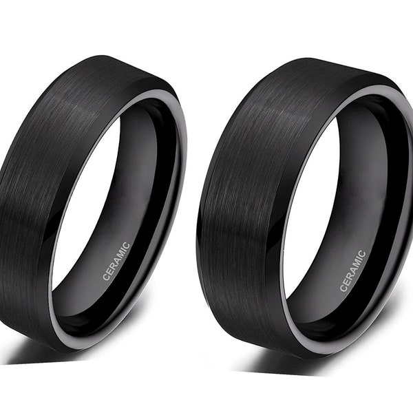 Ceramic Wedding Band - Etsy