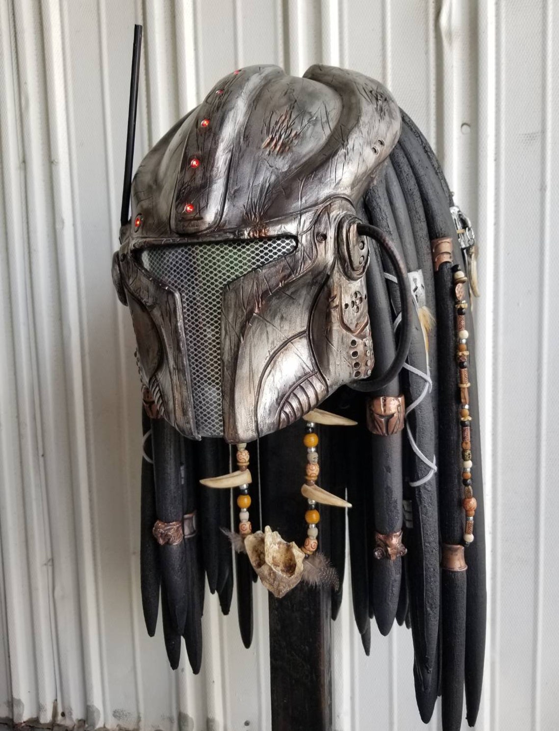 Ultimate Mandalorian/Predator mask Etsy