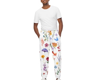 Jogger Flowered Pants Floral Pants Joggers Flowers Pants