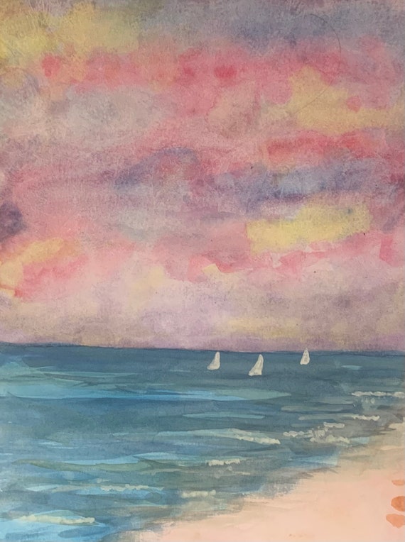Sailing After the Storm Print
