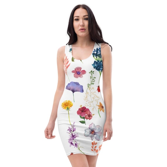 Gift for Summer: Summer Dress with Flowers
