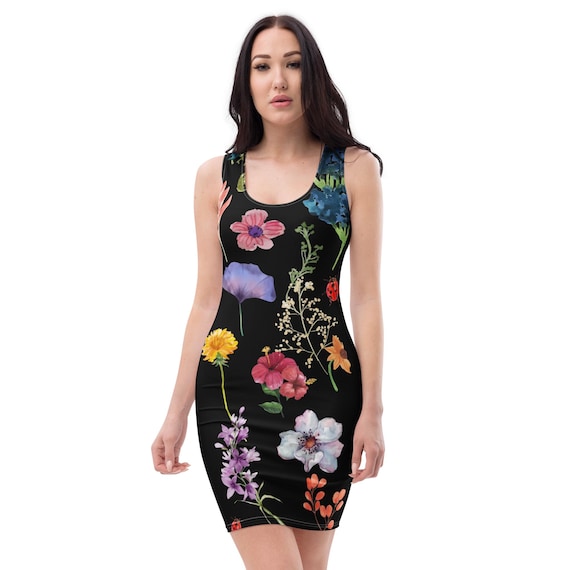 Gift Bodycon Black Dress