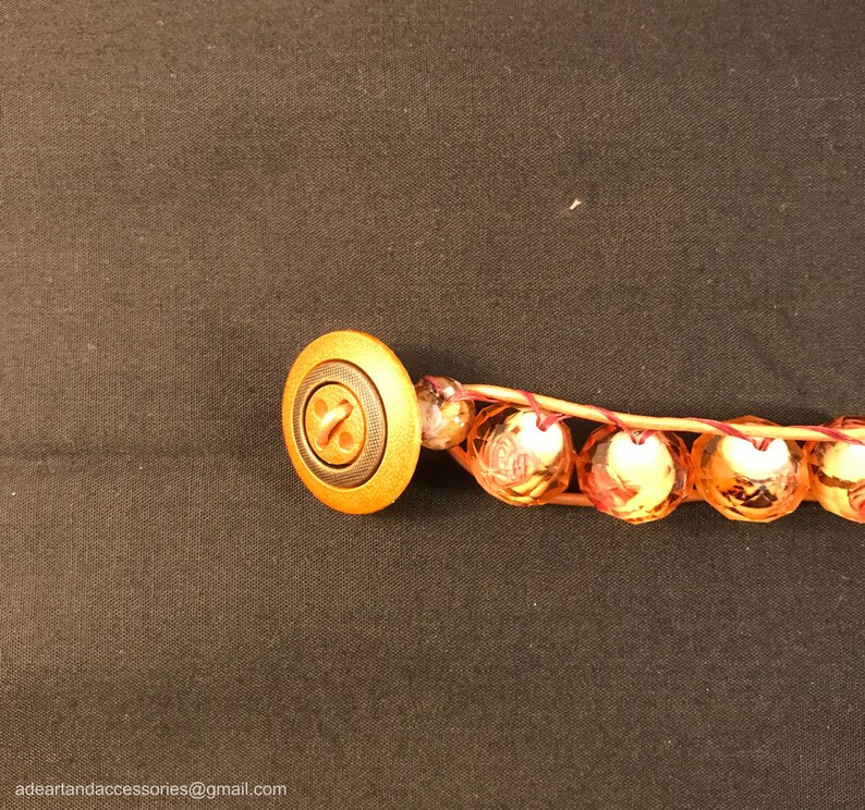 Tan Earring and Bracelet Set