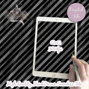 Diagonal Silver Stripes Digital Paper - Seamless Glitter Pattern Fabric, stripe / Printable Scrapbook paper download