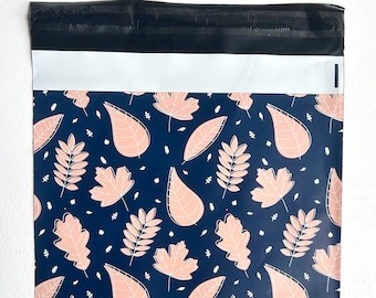 10x13 Biodegradable Poly Mailer, Eco Friendly Shipping Bags, Packaging for Small Business, Recyclable Poly mailers, Autumn Fall Leaf Mailers