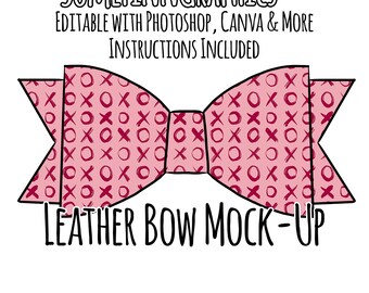 Download Hair Bow Mockup Etsy