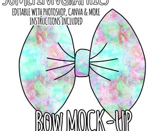 Download Mockup With Bows Etsy