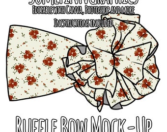 Download Mockup With Bows Etsy
