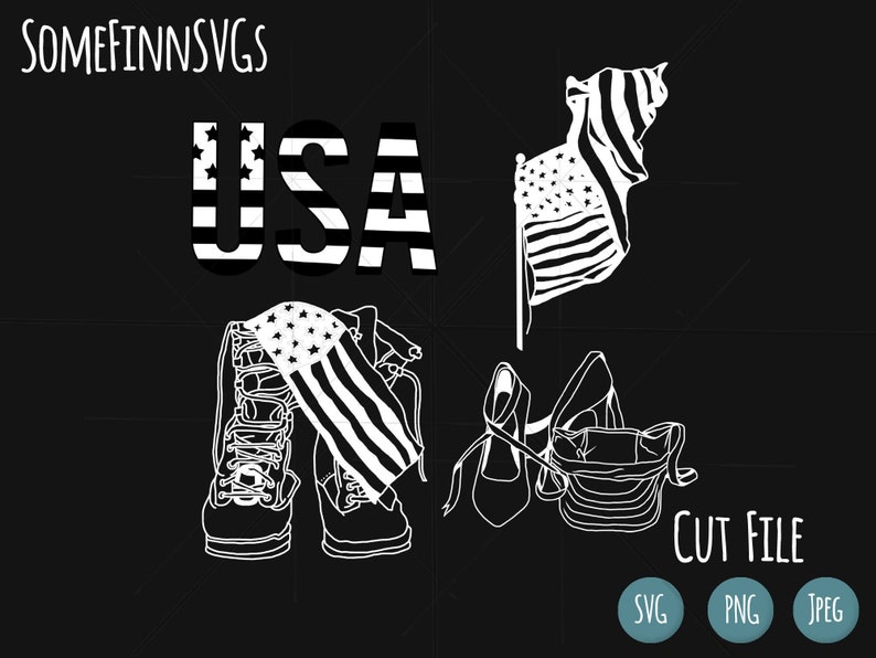 Download Military SVG Bundle // Patriotic SVG Bundle // USA veteran ...