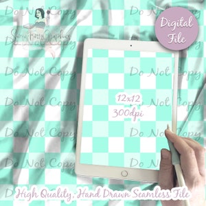 Butterfly Coord Bundle, Stripe Sparkle Checkered Mint and White Digital Paper - Seamless Pattern, plaid Fabric, Printable Scrapbook download