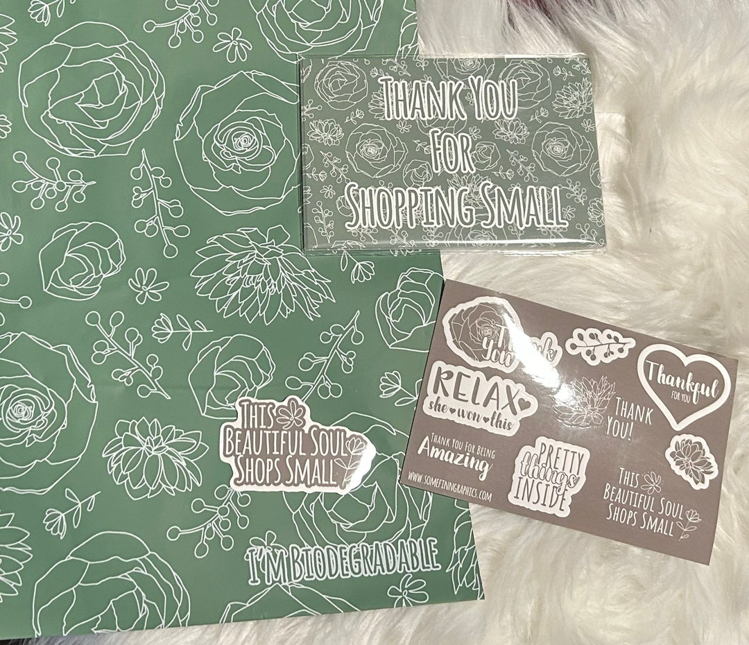 Eco Friendly Polymailer Bundle, Shipping Bags for Small Business ...