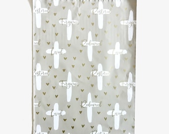 Easter poly mailer, Biodegradable Poly Mailer, Biodegradable Mailer 10x13, Packaging for Shipping, Cross mailers, 10x13 poly mailers, christ