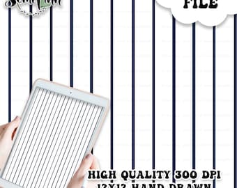 Baseball Stripes Digital Paper, Seamless Pattern, Baseball Fabric instant download, Personal Use, baseball pinstripe Digital Scrapbook Paper