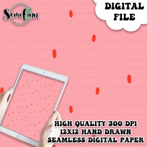 Pink Texture Print Seamless Pattern, Pink Skin texture, digital printable scrapbook paper instant download, Starfish Star Seamless