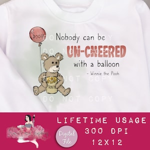 Winnie the Pooh Bear Digital Paper and matching sub graphic - Seamless Pooh bear sublimation, Hundred Acre Woods Fabric, Printable download