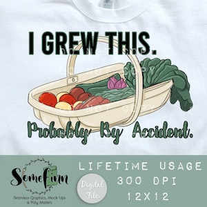 Tuinieren PNG, grappige plantaardige humor png, Homestead clipart, digitale download, digitale sticker, digitale stickers, Food Garden-illustraties