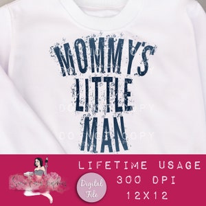 Mommy's Little Man PNG, Mom Life sublimatieontwerp, Mama Clip Art, Moeder PNG, zoon jongen, moeder, trendy mama, schattige jongens Mom Day subontwerp